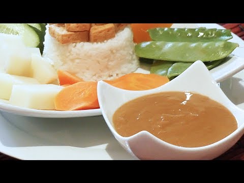 Satay Sauce Recipe Peanut Sauce - Mark's Cuisine #40