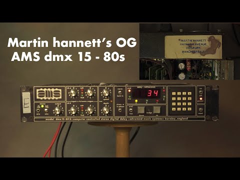 Martin Hannett's OG AMS dmx 15 - 80s