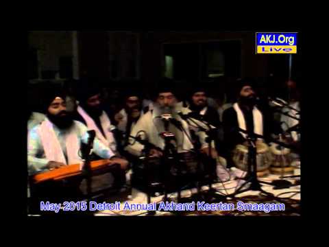 030 Detroit May 2015 Smaagam - Raensabaayee Keertan - Bh. Harpreet Singh Jee Toronto