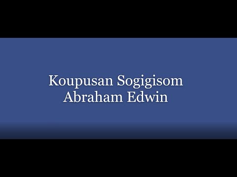 Abraham Edwin - Koupusan Sogigisom Lirik
