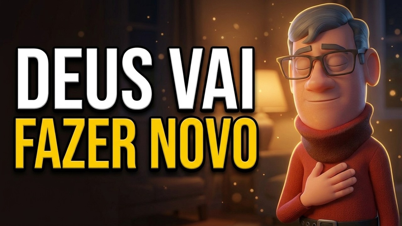 DEUS ESTÁ FAZENDO ALGO NOVO NA SUA VIDA -  MINUTO COM DEUS