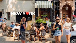 [4K]🇺🇸NYC Walk🗽A Beautiful Summer Day in Greenwich Village 😎🌿 NYC’s Bohemian Cap