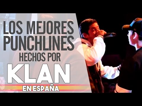 Los Mejores PUNCHLINES De KLAN Representando En ESPAÑA | 2017