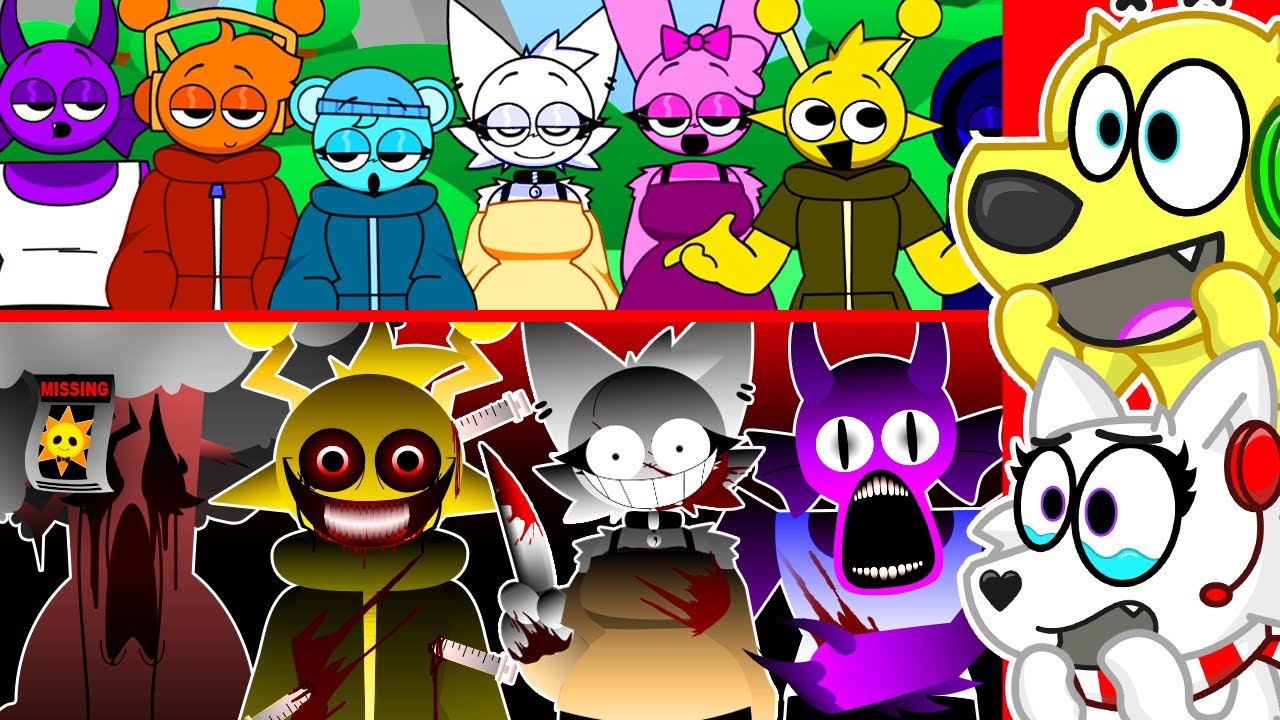 Sprunki GREW UP and got SCARIER THAN EVER?!