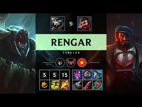 Rengar Jungle vs Graves - VN Grandmaster Patch 25.18