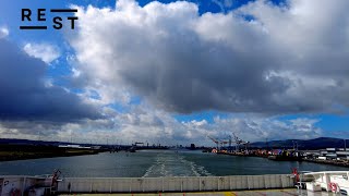 Belfast Port - Irish Sea 4K