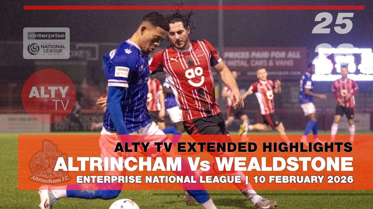 Altrincham vs Wealdstone Highlights