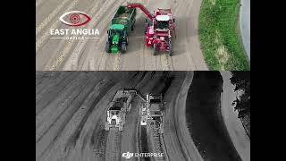 Onion Harvest DJI M4T Thermal Drone