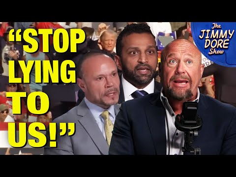  Alex Jones RIPS Bongino & Kash For Covering Up Trump Assassination! 