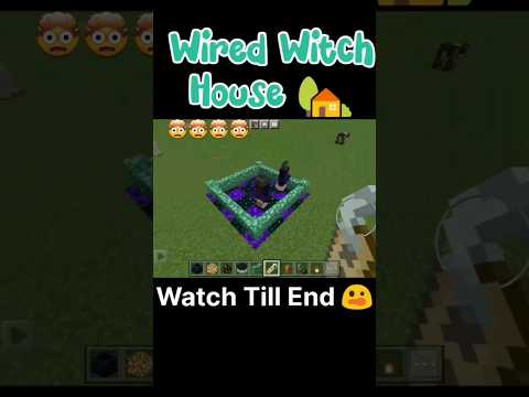 PRINCE JOSHI VINES - How I Make Wierd Witch House In Minecraft Pocket Edition 1.20 #minecraft #shorts #viral