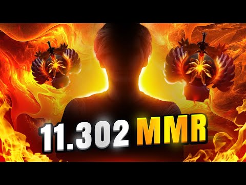 NEW WORLD RECORD !! 11.302 HIGHEST Average MMR in Dota 2 History