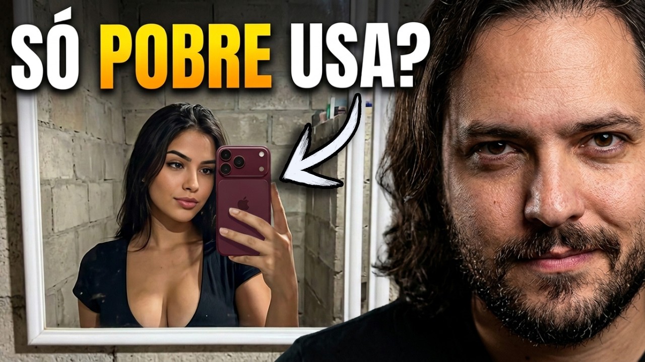 PORQUE os RICOS estão ABANDONANDO o iPhone
