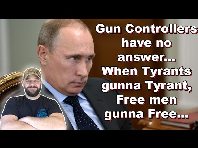 Gun Controllers STRUGGLING to explain away Ukraine as the PERFECT proof for the 2nd Amendment...