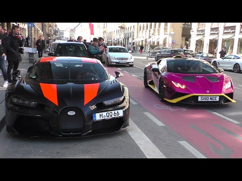 Supercars of Munich (Chiron SS 300+, F8 N-Largo, Turbo Exclusive Series, Ford GT, Huracan STO) #203
