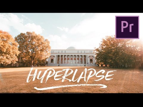 The EASIEST Way to Make a HYPERLAPSE | Adobe Premiere Pro Tutorial