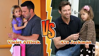 Ava Jackman (Hugh Jackman’s Daughter) VS Violet Affleck Transformation ★ From Baby To 2022