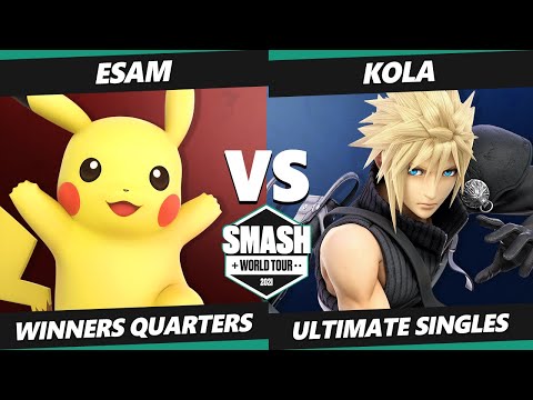 SWT NA East RF Winners Quarters - ESAM (Pikachu) Vs. Kola (Roy, Cloud) Smash Ultimate Tournament