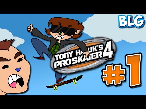 Let's Play Tony Hawk Pro Skater 4 - Part 1 - Is He Dead??