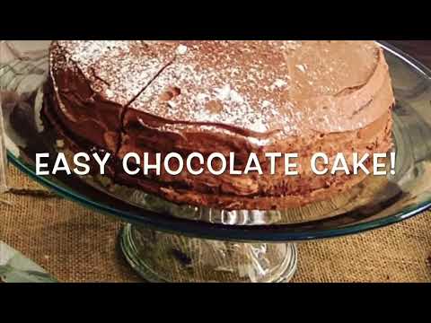 Easy Rich Chocolate Cake! | DIY with Z