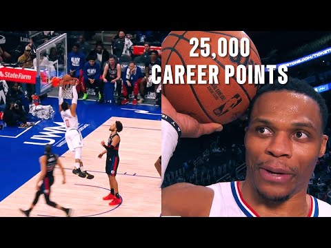 Russell Westbrook Milestone Game | Full Highlights vs. Pistons (2023-24)