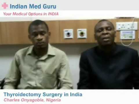 Low cost thyroidectomy at Goa in India