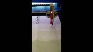 preview picture of video 'Laser Cutting Machine without Camera'