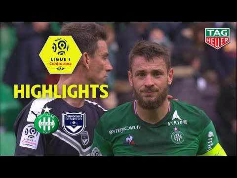 AS Saint-Etienne - Girondins de Bordeaux ( 1-1 ) - Highlights - (ASSE - GdB) / 2019-20