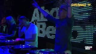 Above amp Beyond playing at Cream Amnesia Ibiza 2011
