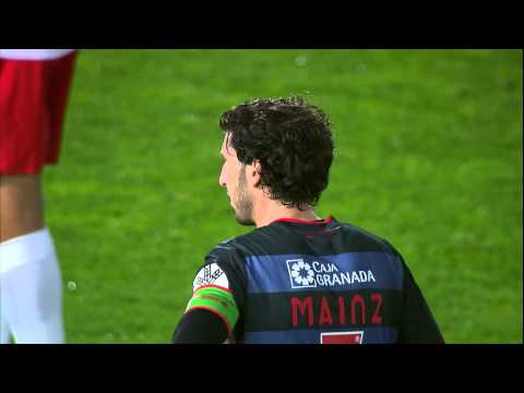 Gol de Verza (2-0) en el UD Almería - Granada CF - HD