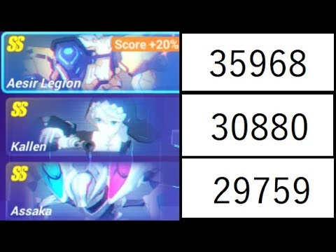 [Honkai Impact 3rd] Global Memorial week 10 - Padrino, Kallen, Assaka