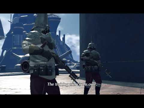 Xenoblade Chronicles 2 Blade Quest Cutscene 153 - Guardsblade Newt (Master Driver Rex) (Newt)