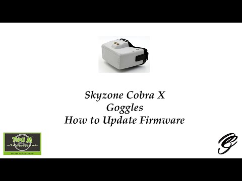 Очки Skyzone Cobra X Как обновить прошивку