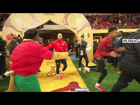 iShowSpeed Meets The Morocco National Team 🇲🇦