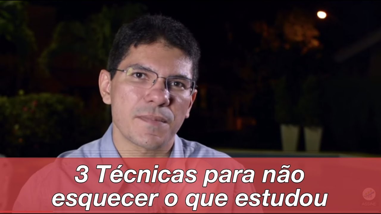 [Dica] 3 Técnicas para não Esquecer o que Estudou | Gerson Aragão