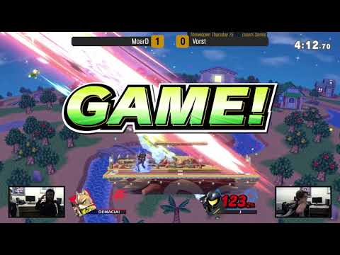 Throwdown Thursday 75 - Losers Semis - (Fox) MoarD vs Vorst (Samus)
