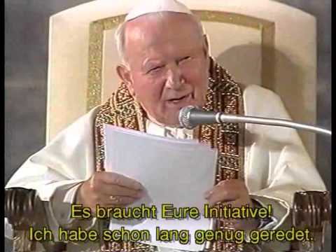 WJT Rom 2000 (7): JPII im "Dialog" mit 2,5 Millionen Jugendlichen