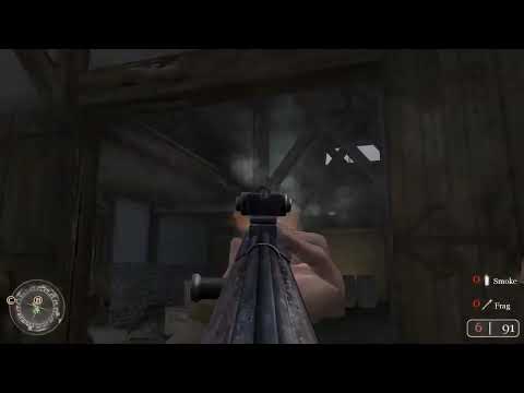 Call of Duty 2 Chapter 3 U.S. Campaign Mission 03 'The Silo' Veteran Difficulty