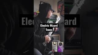 Getting those Electric Wizard tones . #shorts #doommetal #drone #guitar #guitarist #heavymetal #tone