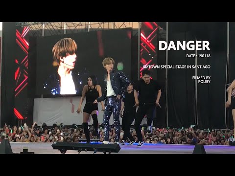 190118 SMTOWN SPECIAL STAGE IN SANTIAGO - TAEMIN (태민) FANCAM - DANGER (괴도) - BY POLIBY