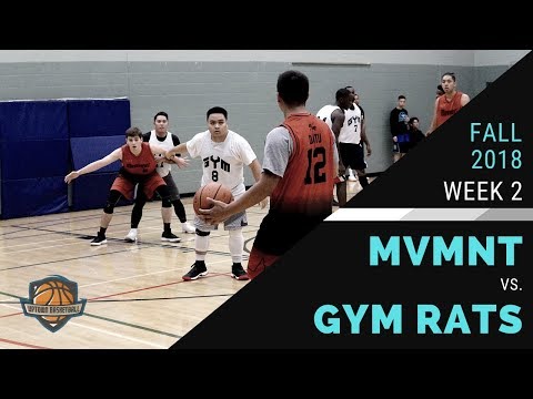 UPTOWN BASKETBALL - MVMNT vs. Gym Rats - Oct. 14th