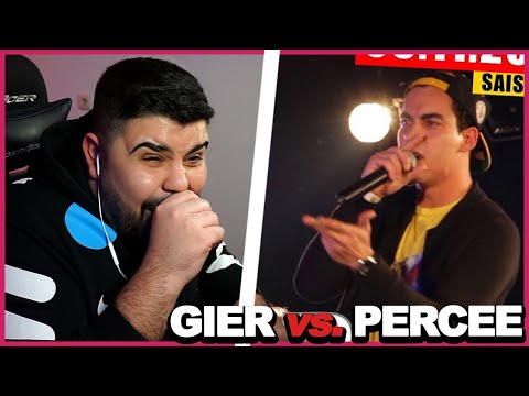 GIER ZERSTÖRT SEINEN GEGNER!! 🤯🔥 GIER vs. PERCEE bei RAP am MITTWOCH | Reaction