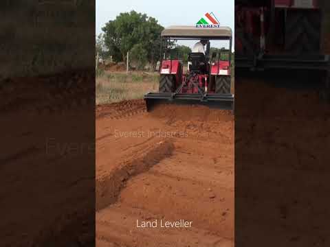 Land leveller double side