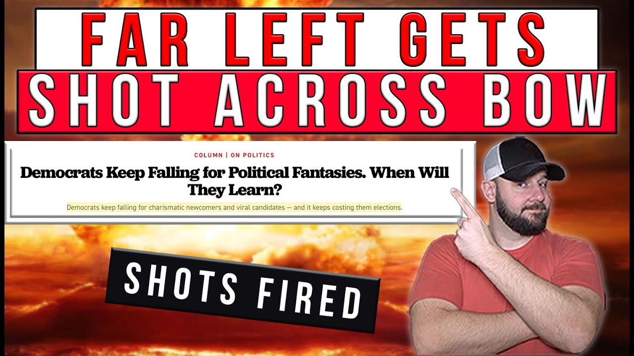 Establishment Dems SHOOT MASSIVE WARNING Shot Across The Bow Of Far Left... It's About To Get SPICY