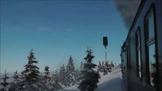 Winterliche Bergfahrt