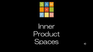 Linear Algebra 5.2 Inner Product Spaces