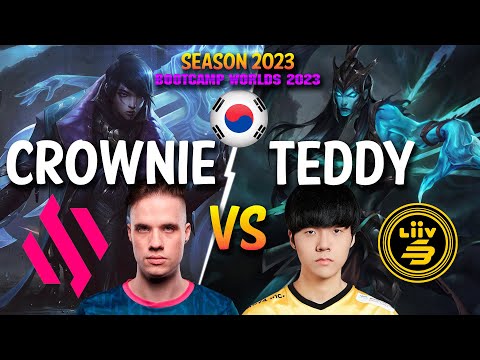 BDS Crownie vs LSB Teddy - Crownie APHELIOS vs Teddy KALISTA ADC - Patch 13.20 KR Ranked