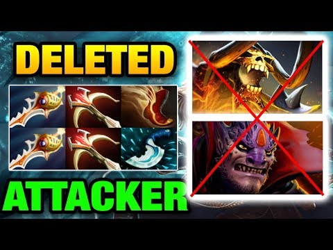 !Attacker Best Kunkka Player - 1 SHOT CLEAR 2 HEROES Dota 2 7.06f