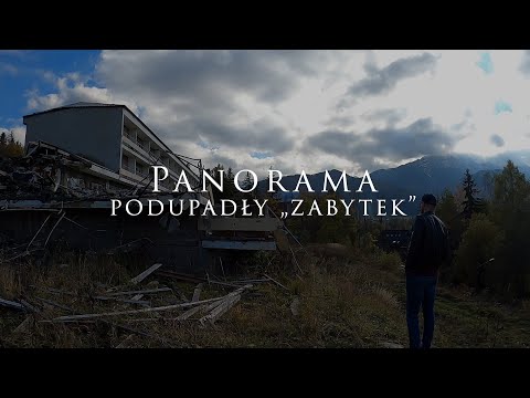 Opuszczony ośrodek wypoczynkowy w górach