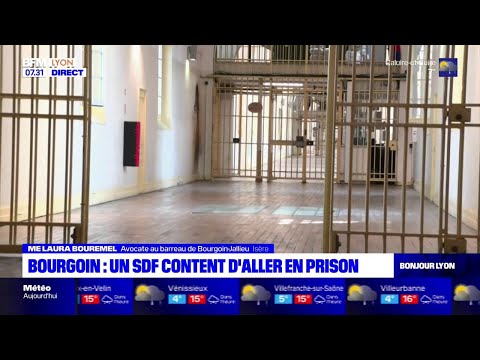 Bourgoin-Jallieu: un SDF préfère la prison à la rue