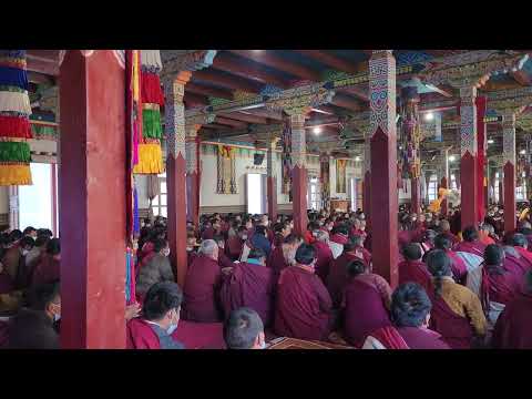 1st day teaching of seven treasures of Kunkhyen Longchen Rabjam by Kyabje  Pema Rigtsal Rinpoche.